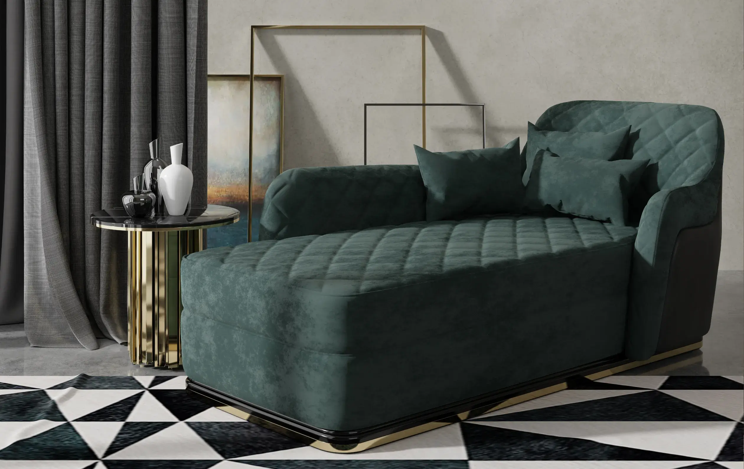 Chaise longue Regal