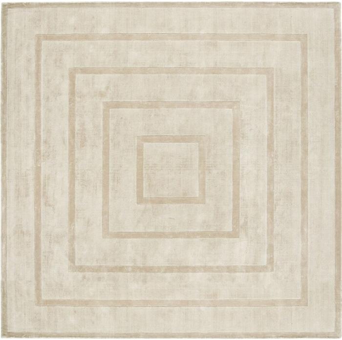 Tapis Domino Tencel beige | Taille: 200 × 300 cm