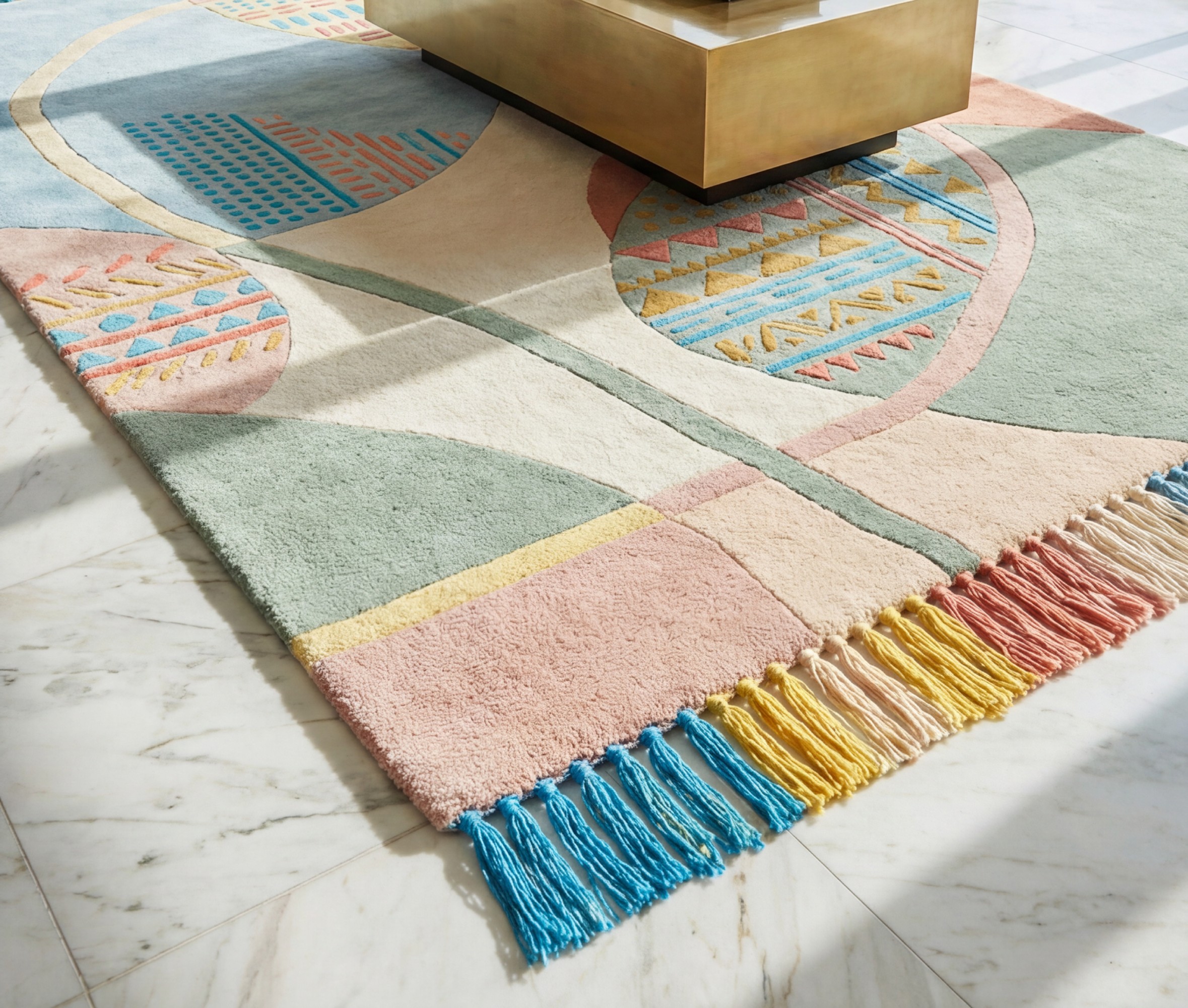 Playful Orbits vloerkleed