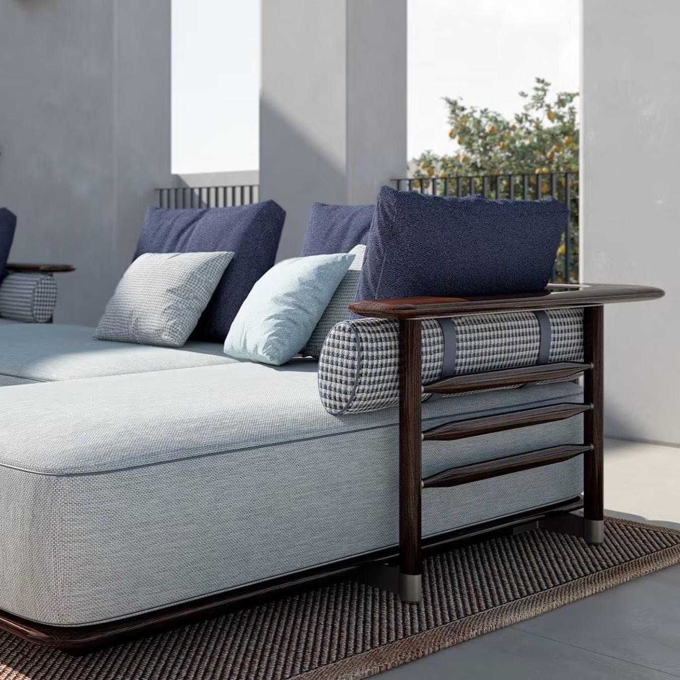 Canapé de jardin modulaire Pedro
