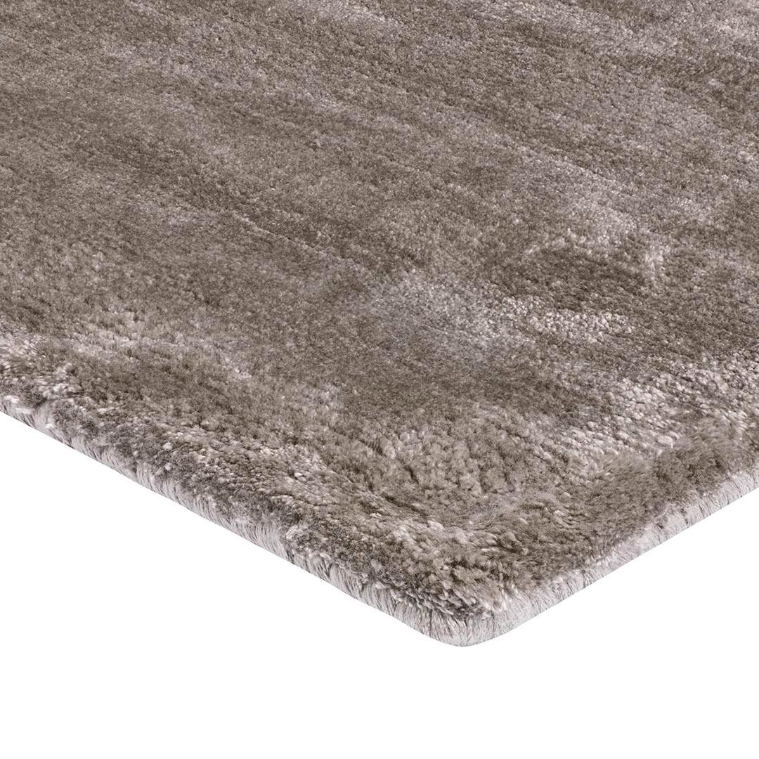 Luxury effen grijs vloerkleed