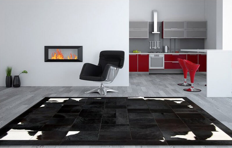 Tapis en peau de vache Avelis | Taille: 240 × 350 cm