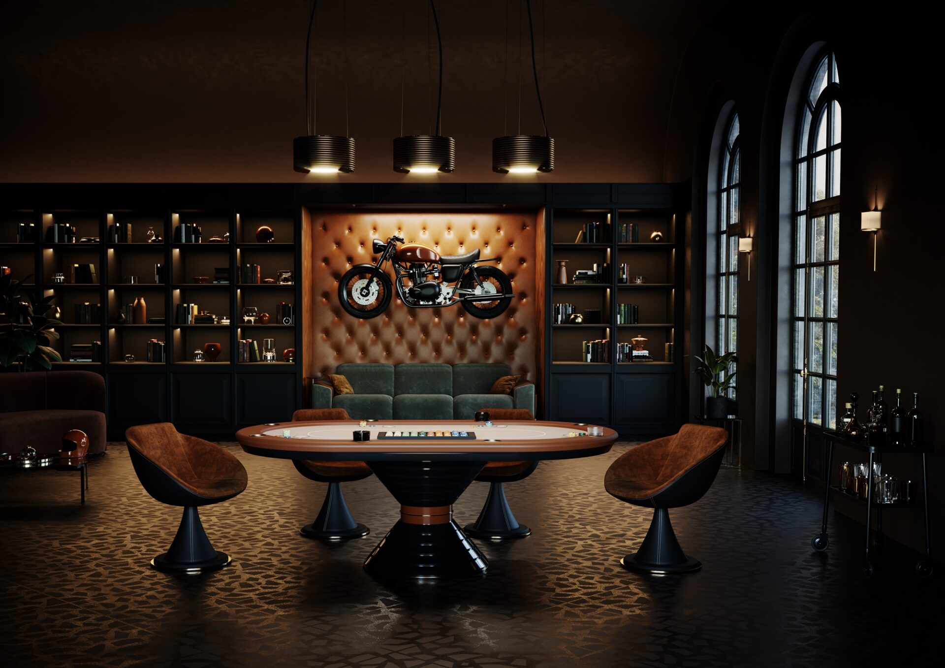 Table de Poker Vegas