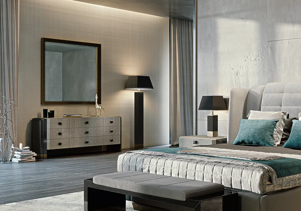 Houten lijst wandspiegel