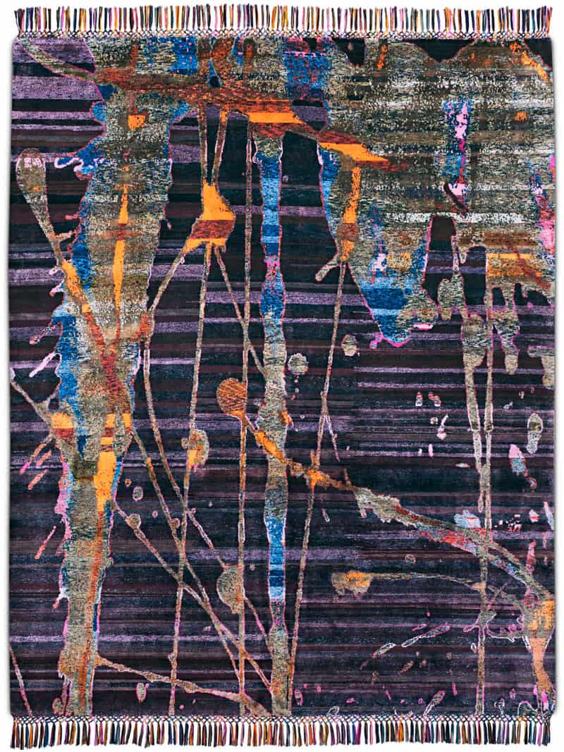 Tapis de luxe fait main Eco | Taille: 122 × 183 cm