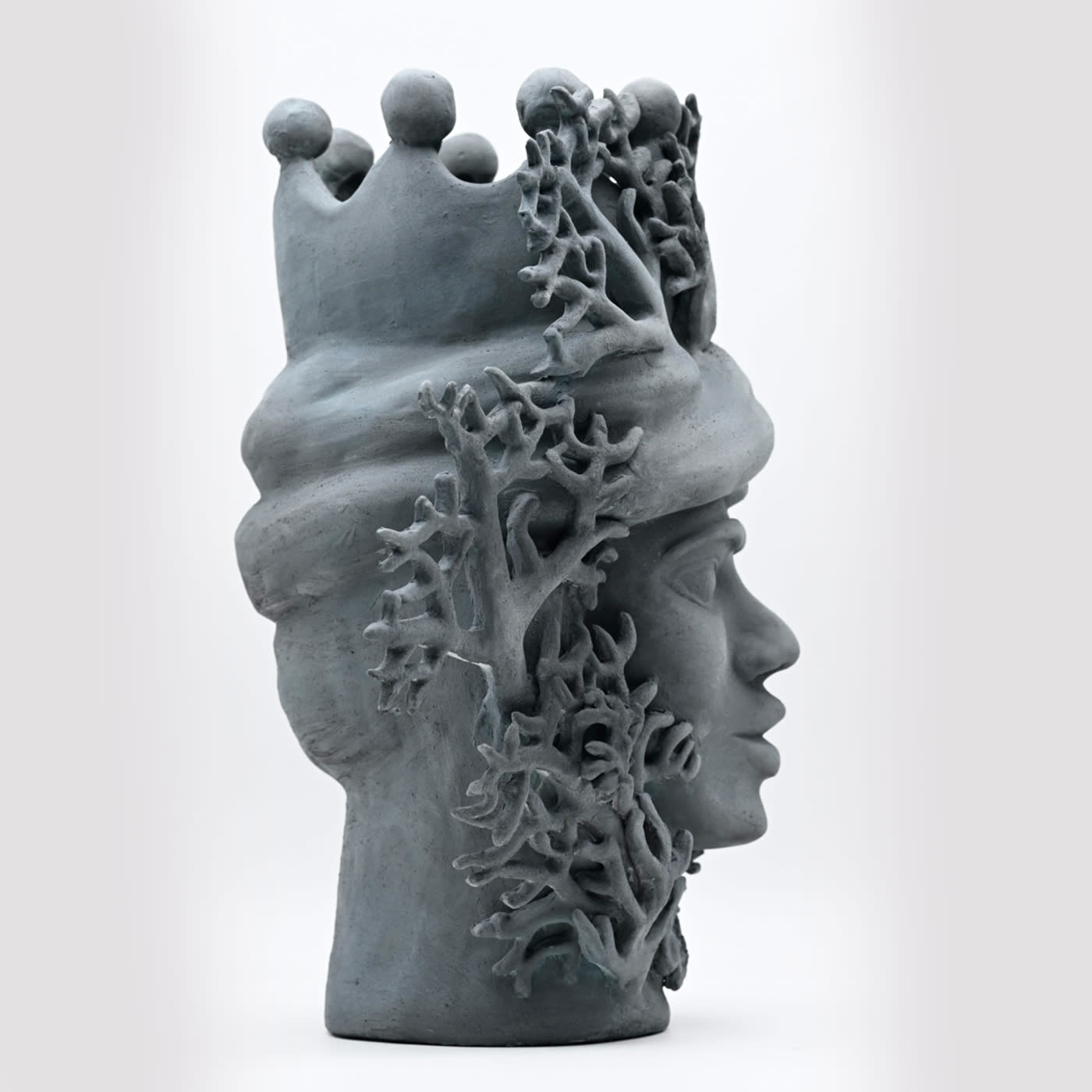 Moorkop koralen sculptuur