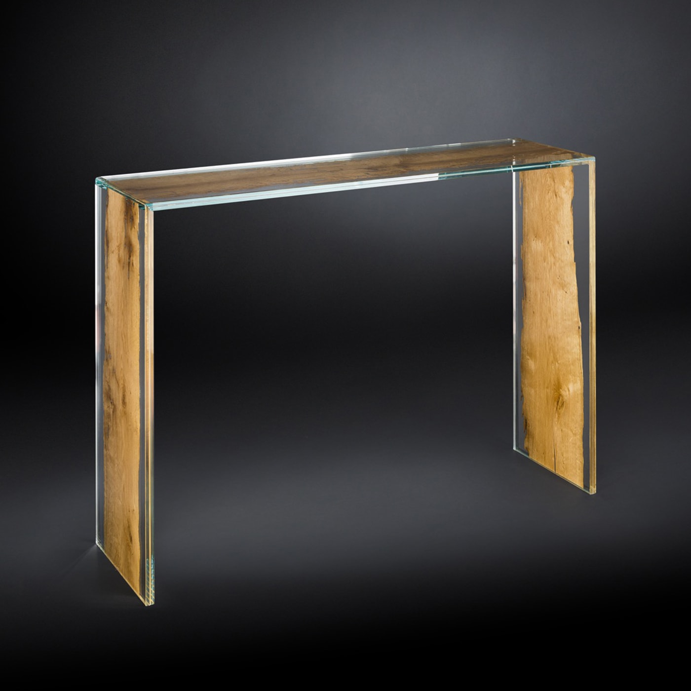 Venezia glazen consoletafel