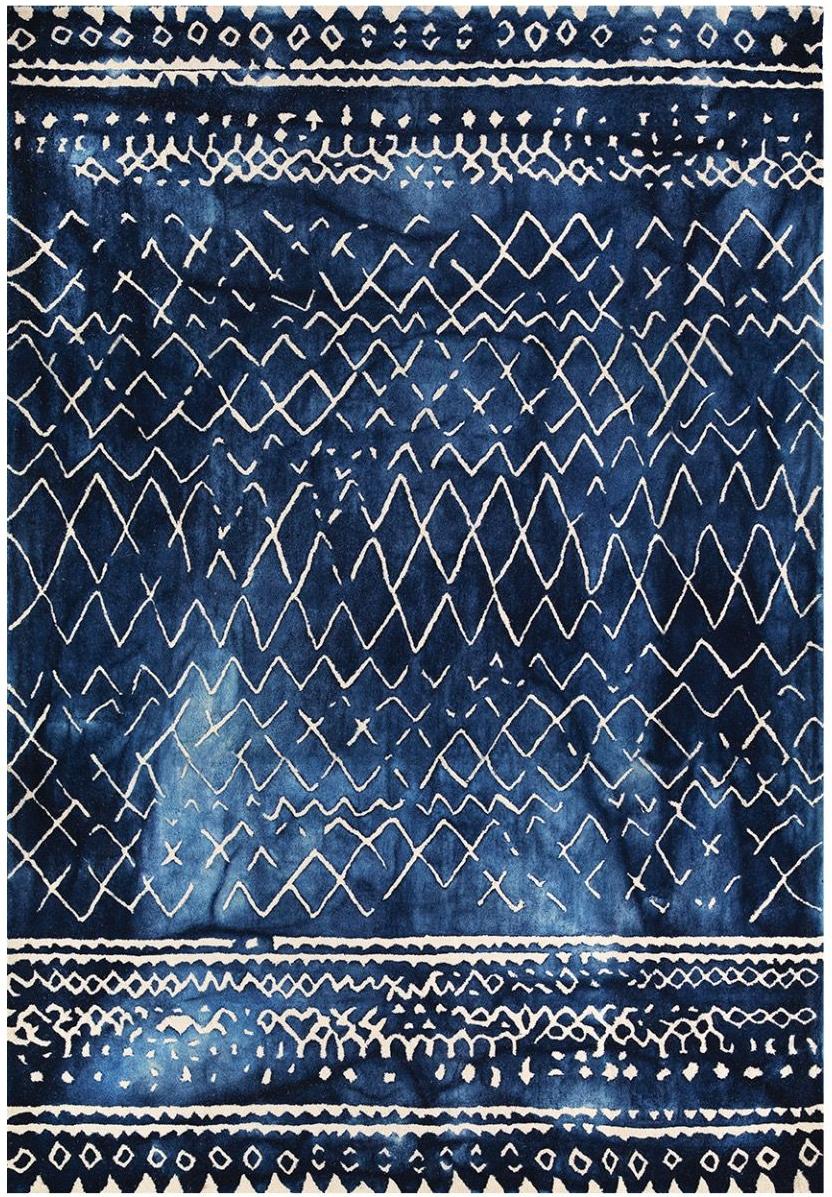 Mariah indigo vloerkleed