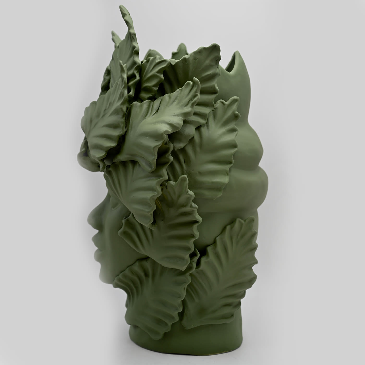 Sculpture mate verte Moorkop