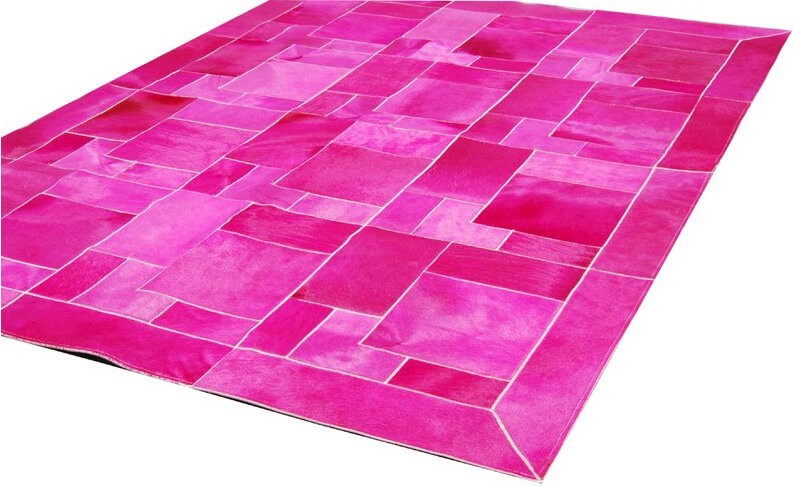 Tapis en peau de vache Puzzle | Taille: 140 × 180 cm