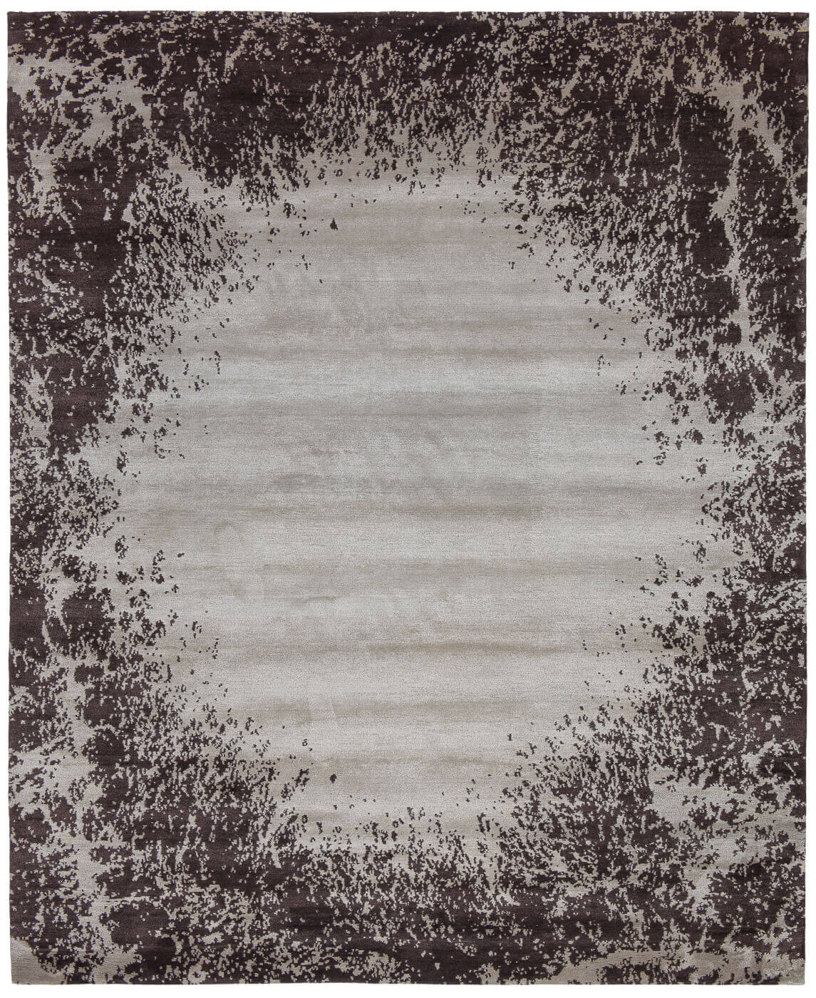 Tornado zwart grijs tapijt | Maat: 250 × 300 cm