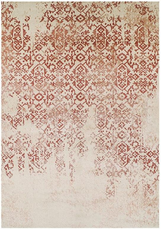Antiek rood beige tapijt | Maat: 160 × 235 cm