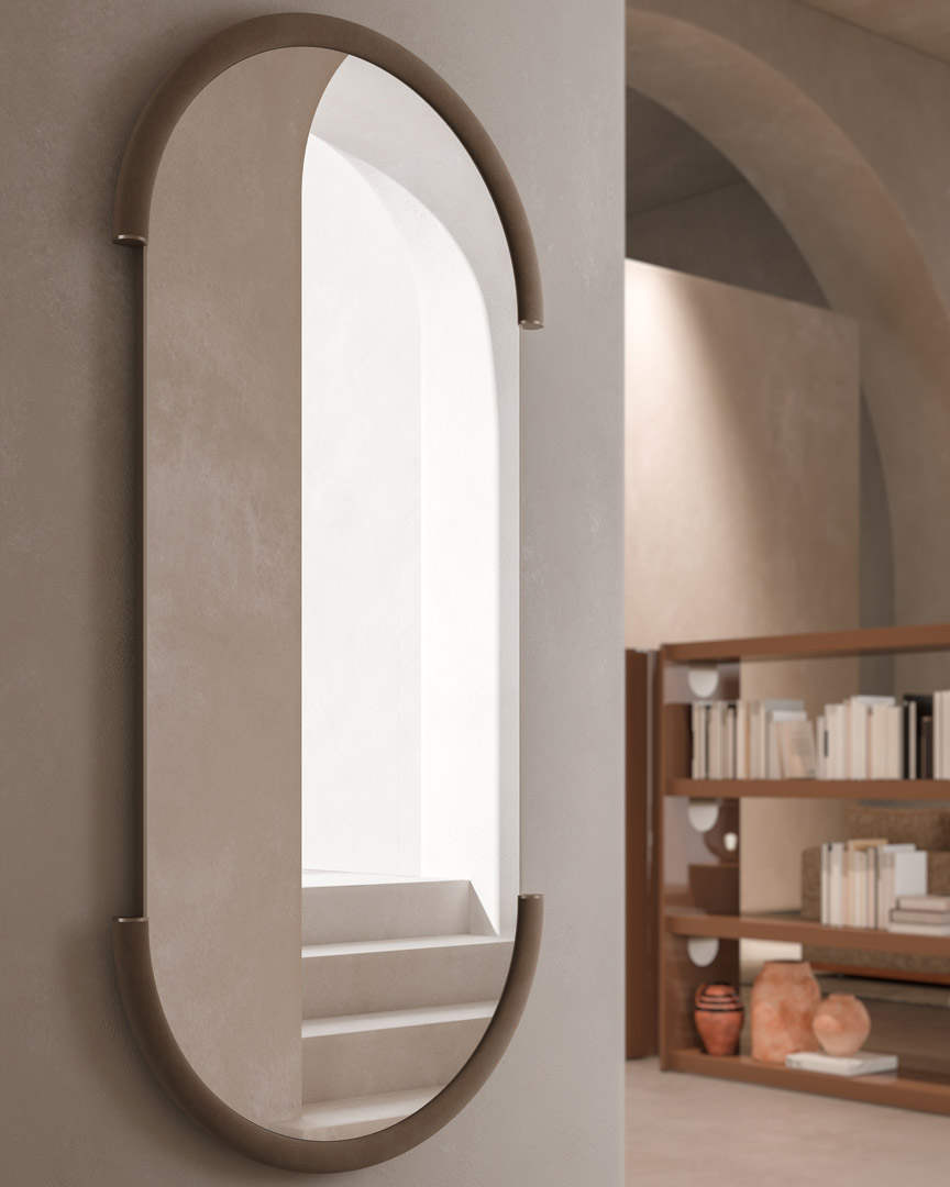 Miroir mural rectangulaire Gaston