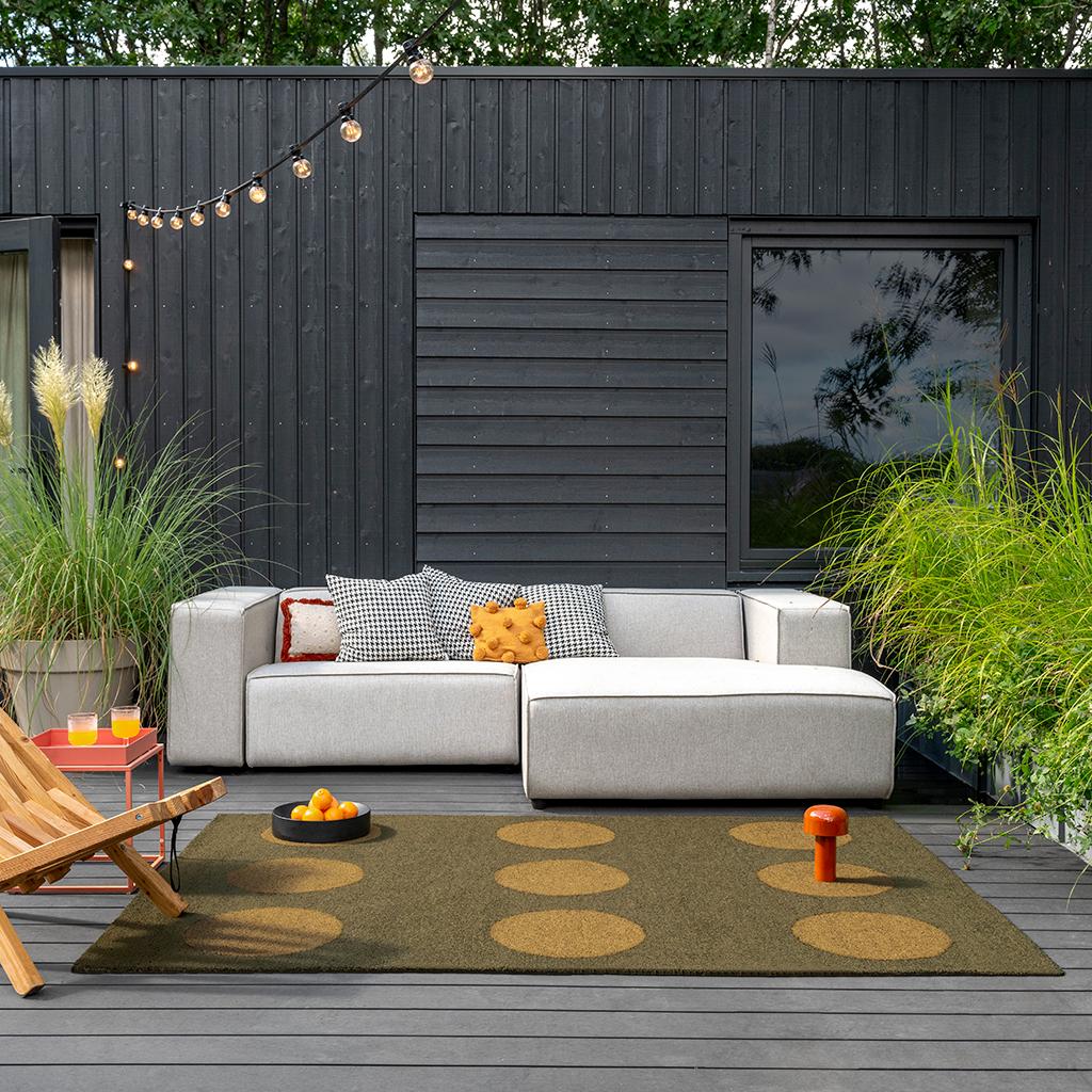 Festival Dots outdoor tapijt | Maat: 140 × 200 cm