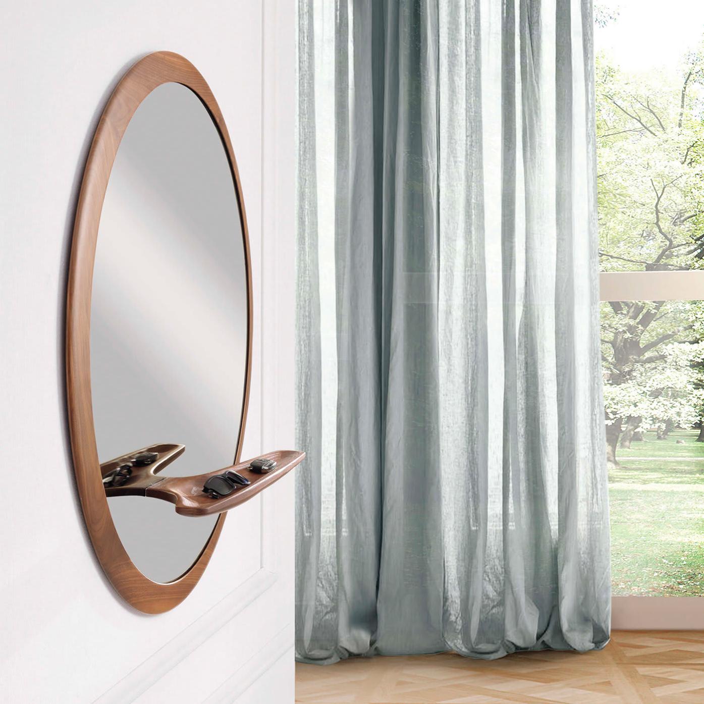 Miroir mural rond Mirage