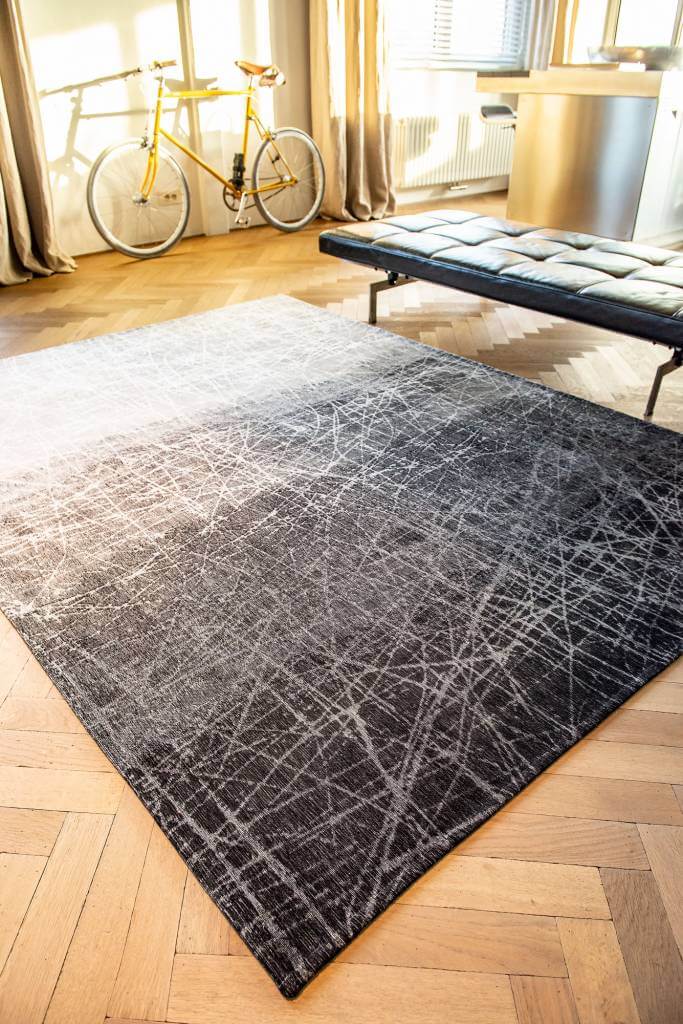 Wind Chill grijs tapijt | Maat: 230 × 330 cm