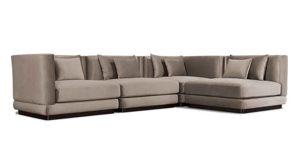 Canapé modulaire contemporain