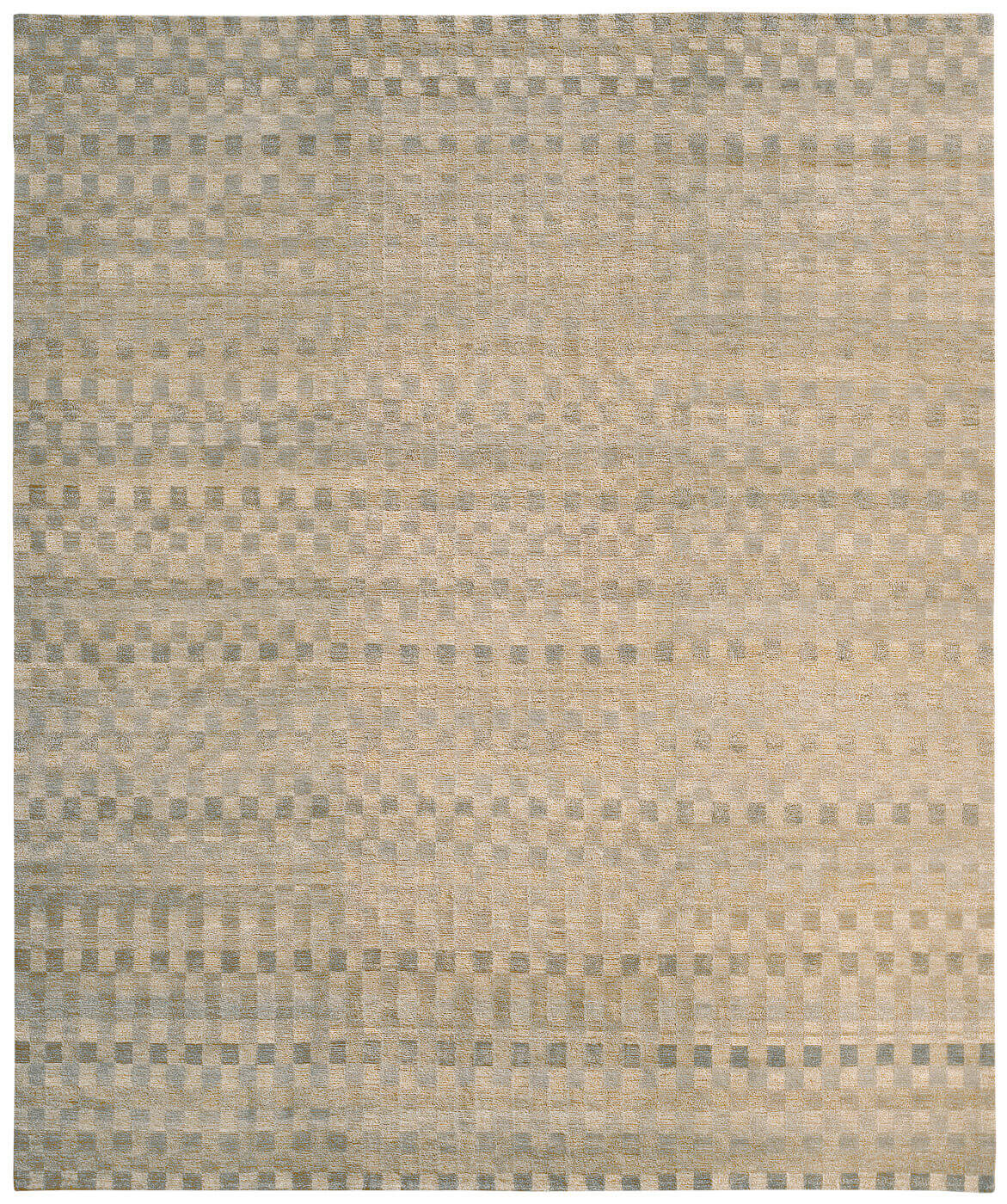 Tapis Mauro Checkerboard gris
