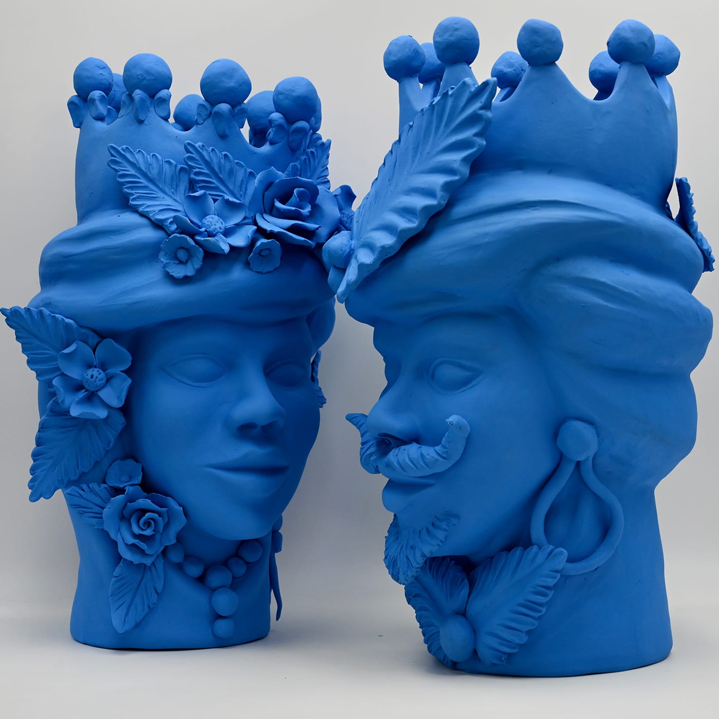 Sculpture bleue Moorkop