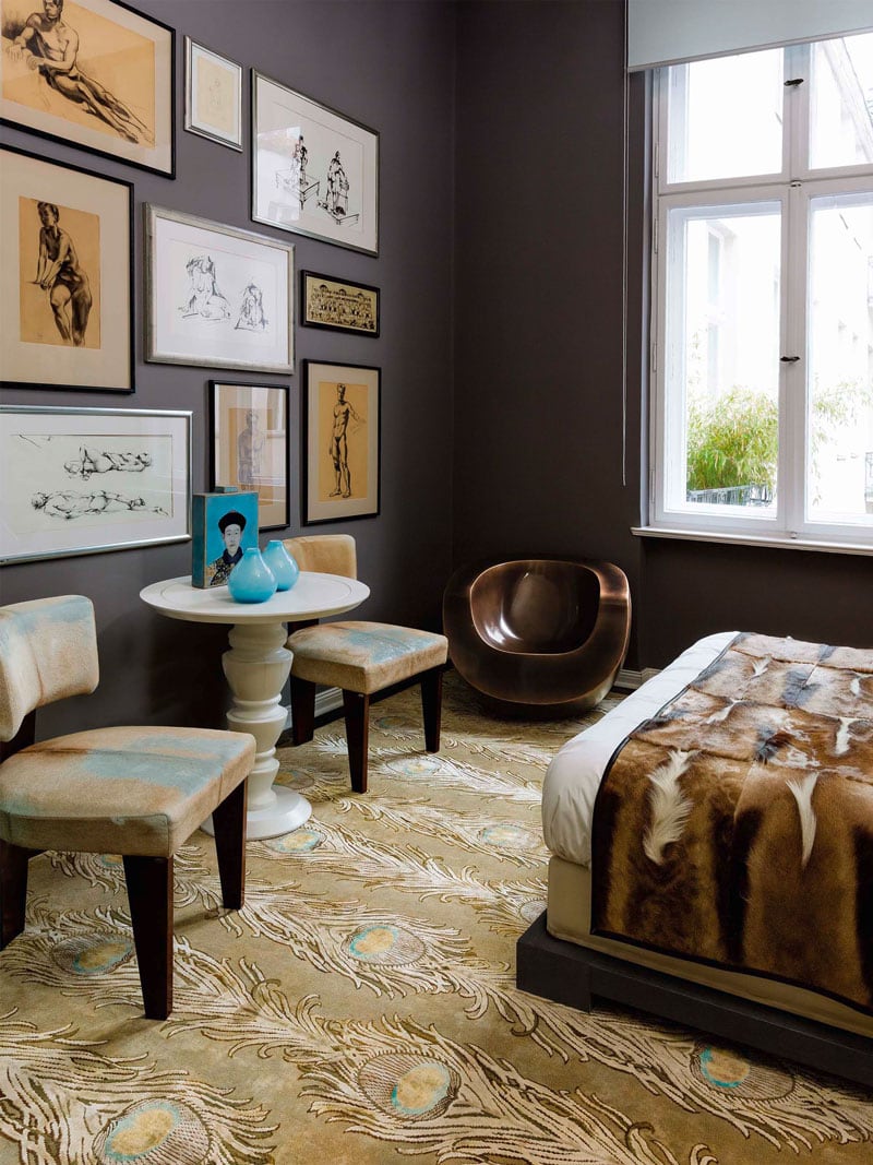Feathers Lane handgemaakt luxe vloerkleed