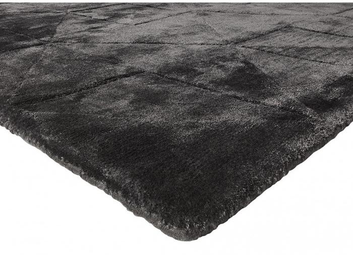 Triangles antraciet tapijt | Maat: 200 × 300 cm