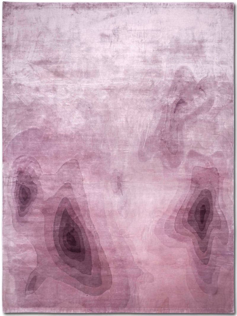 Ocean Lilac luxe handgeknoopt vloerkleed