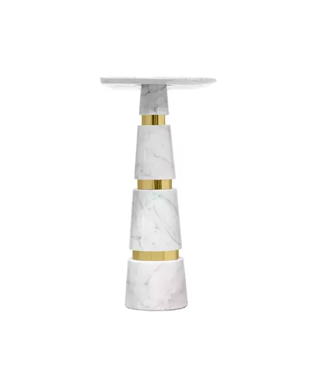 Console Avalanche en marbre Carrara