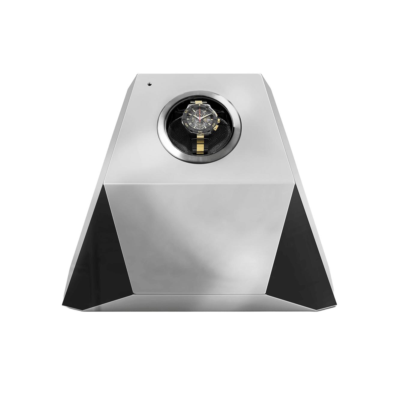 Prism zilver horlogebox