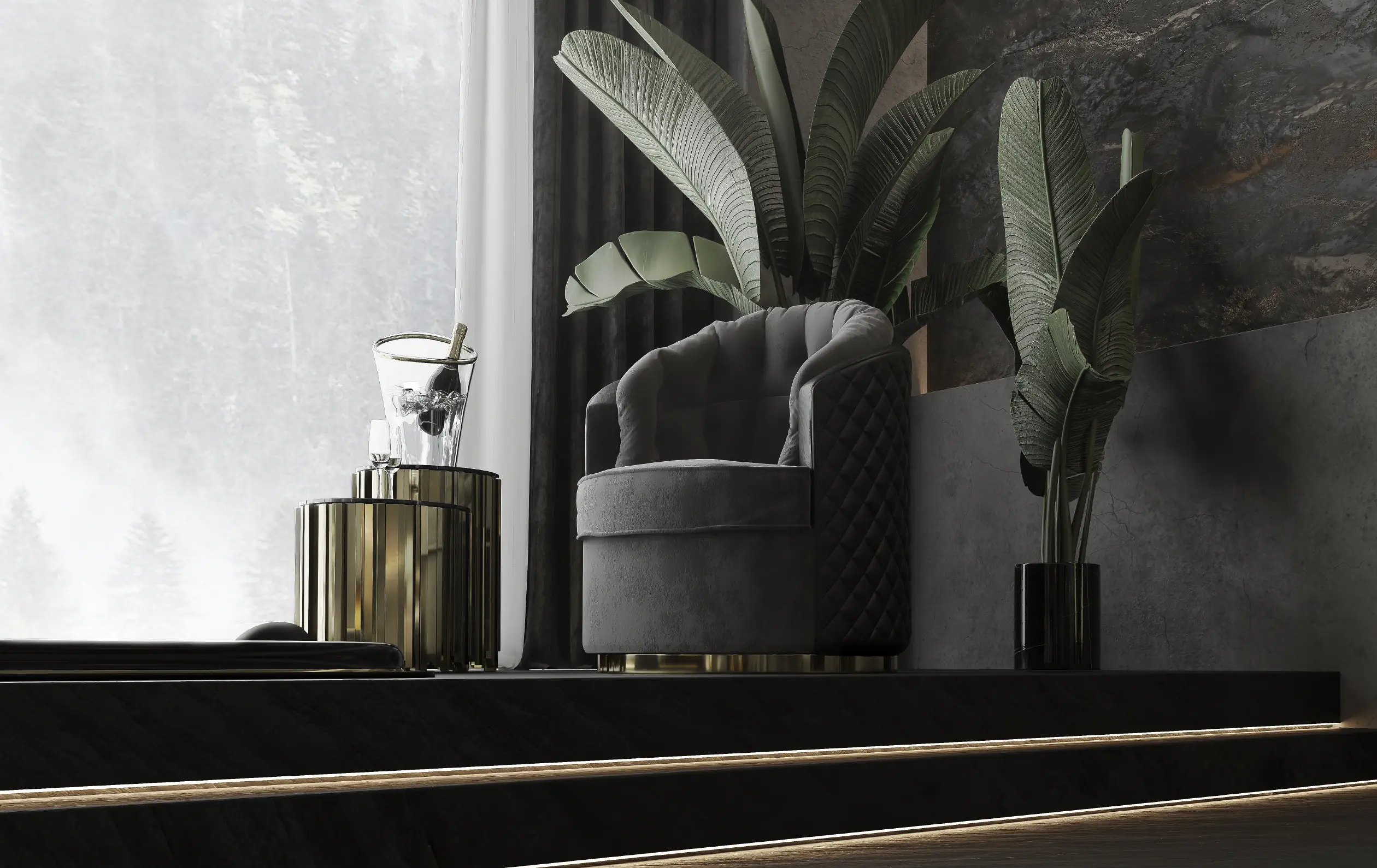 Fauteuil pivotant de luxe - 11