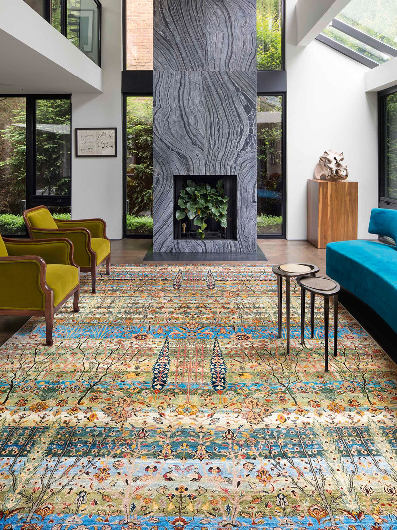 Tapis de luxe Pine Garden