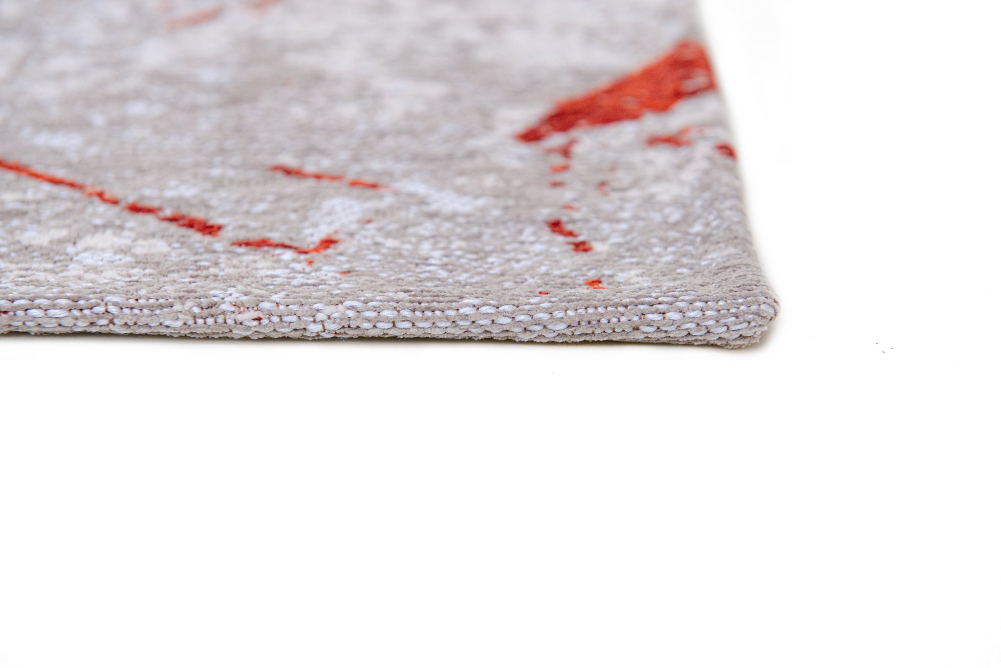 Oyster White rond vloerkleed