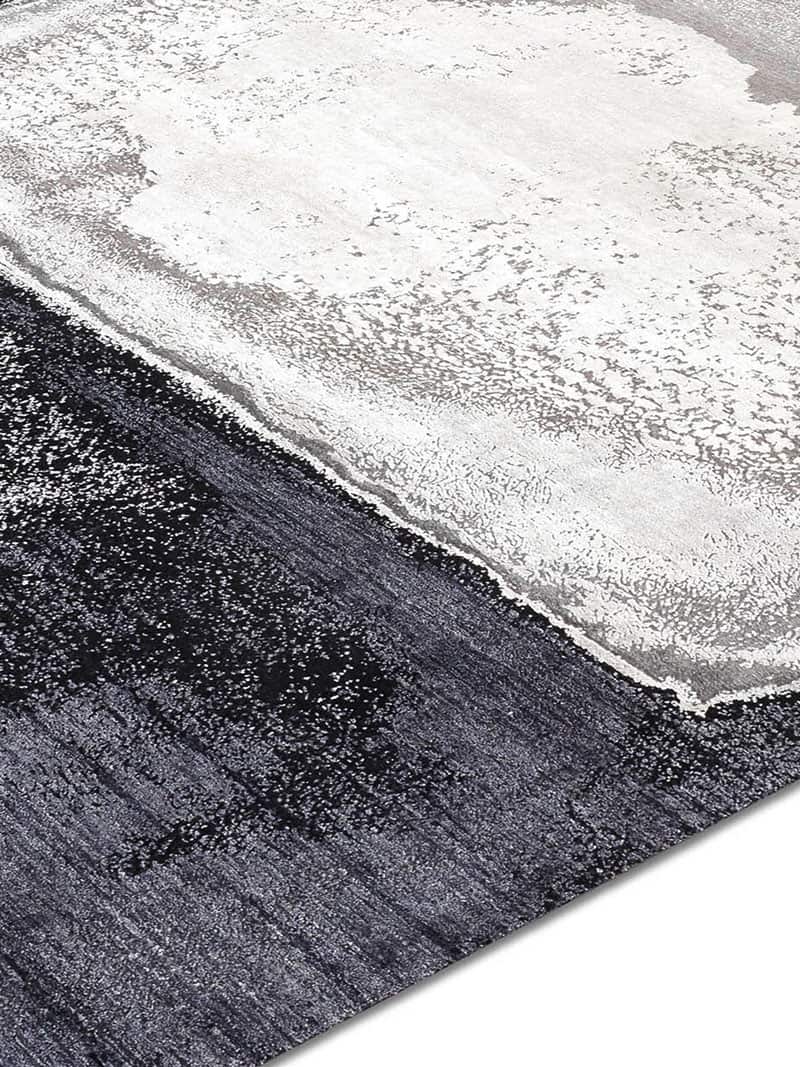 Tapis de luxe White Grey | Taille: 170 × 240 cm