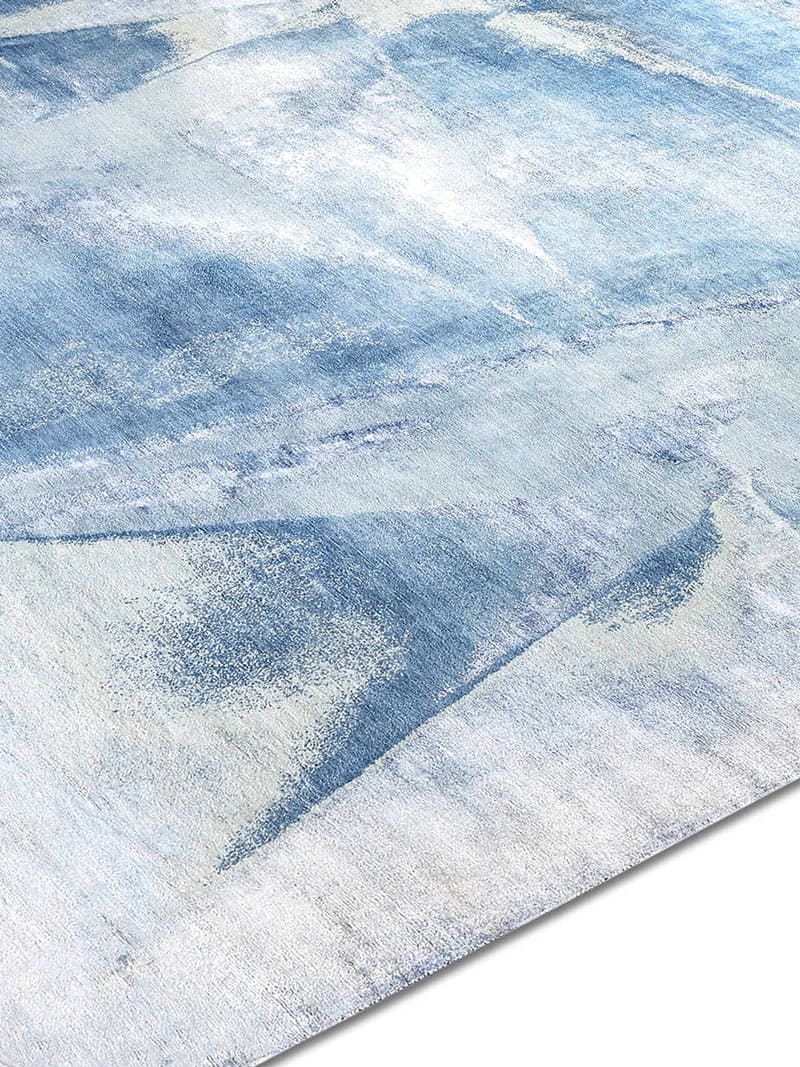 Tapis de luxe noué à la main Ice Land