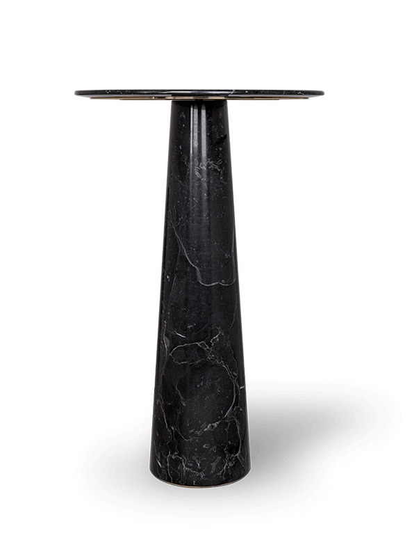 Table de bar Forge noire