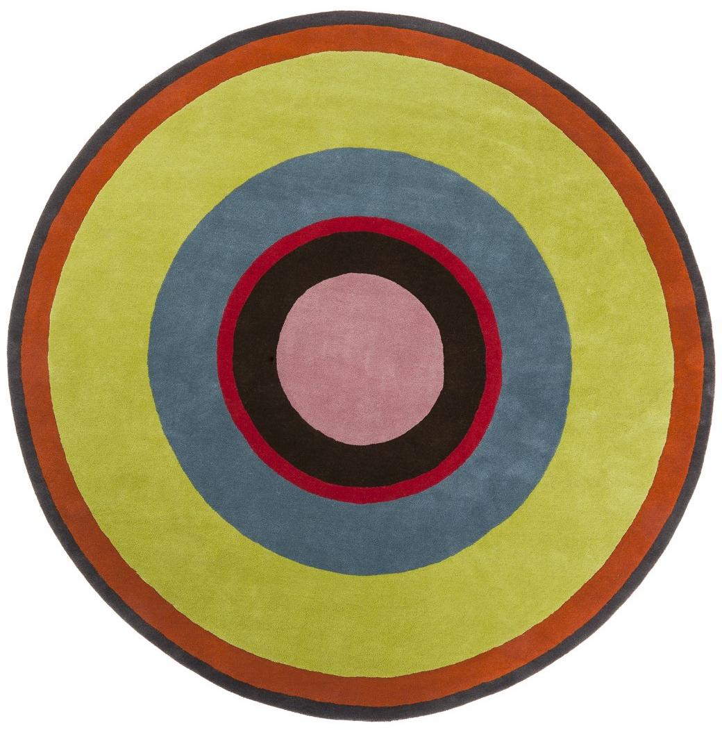 Tapis design tissé main Icosaedro