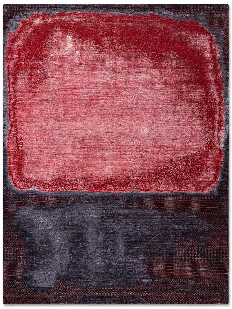 Tapis de luxe Red Grass | Taille: 250 × 300 cm