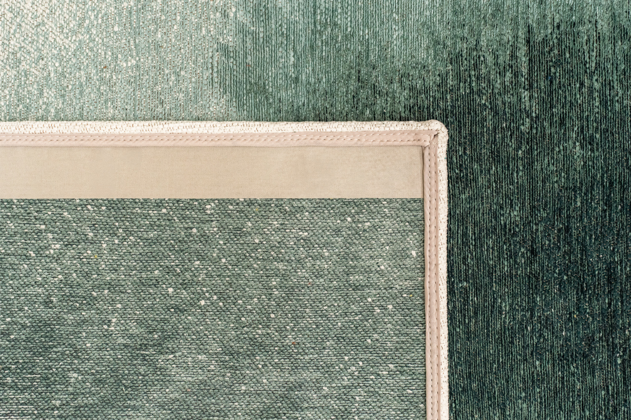 Drop Green Day vloerkleed | Maat: 100 × 140 cm