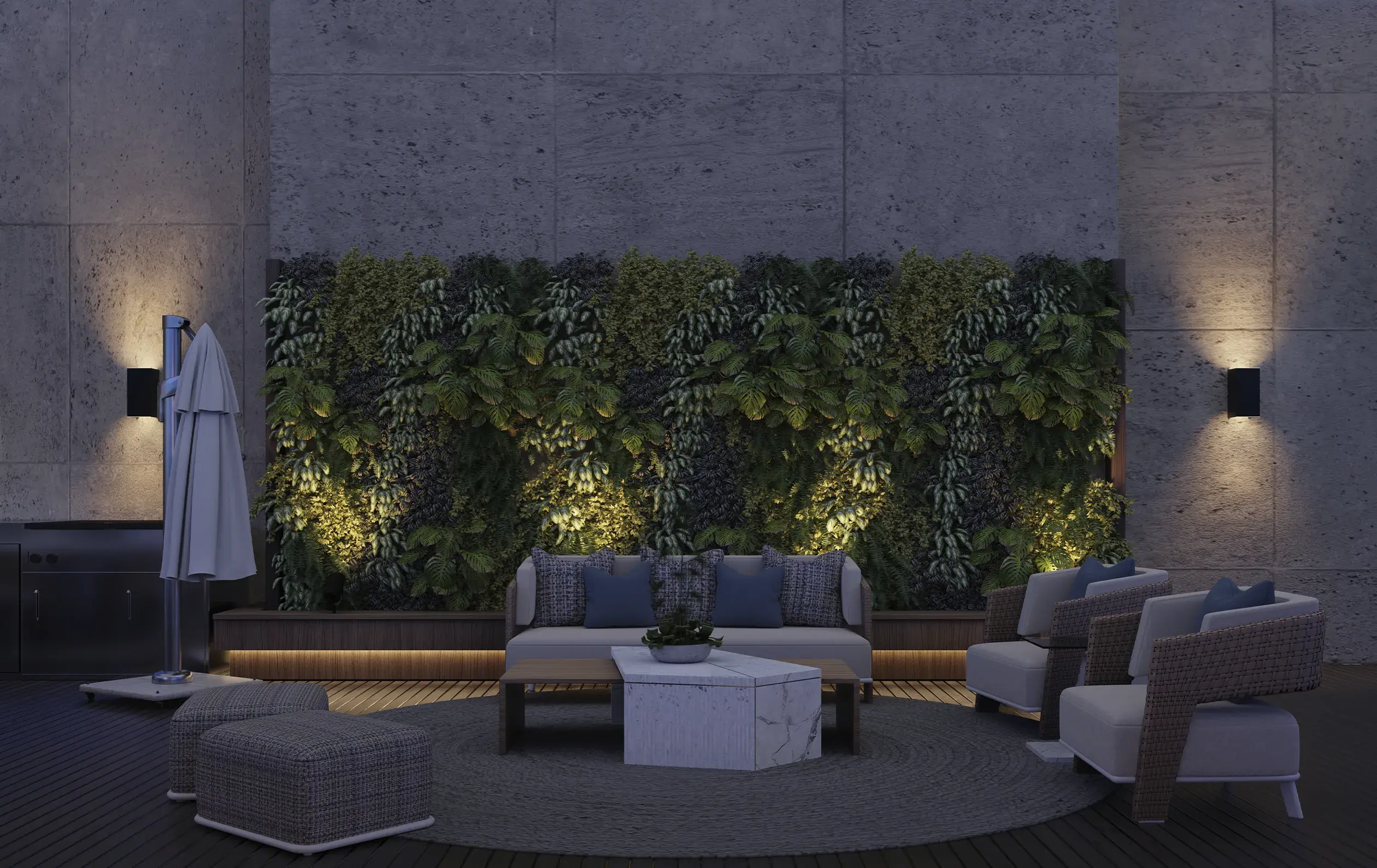 Table basse de jardin Monarch - 9