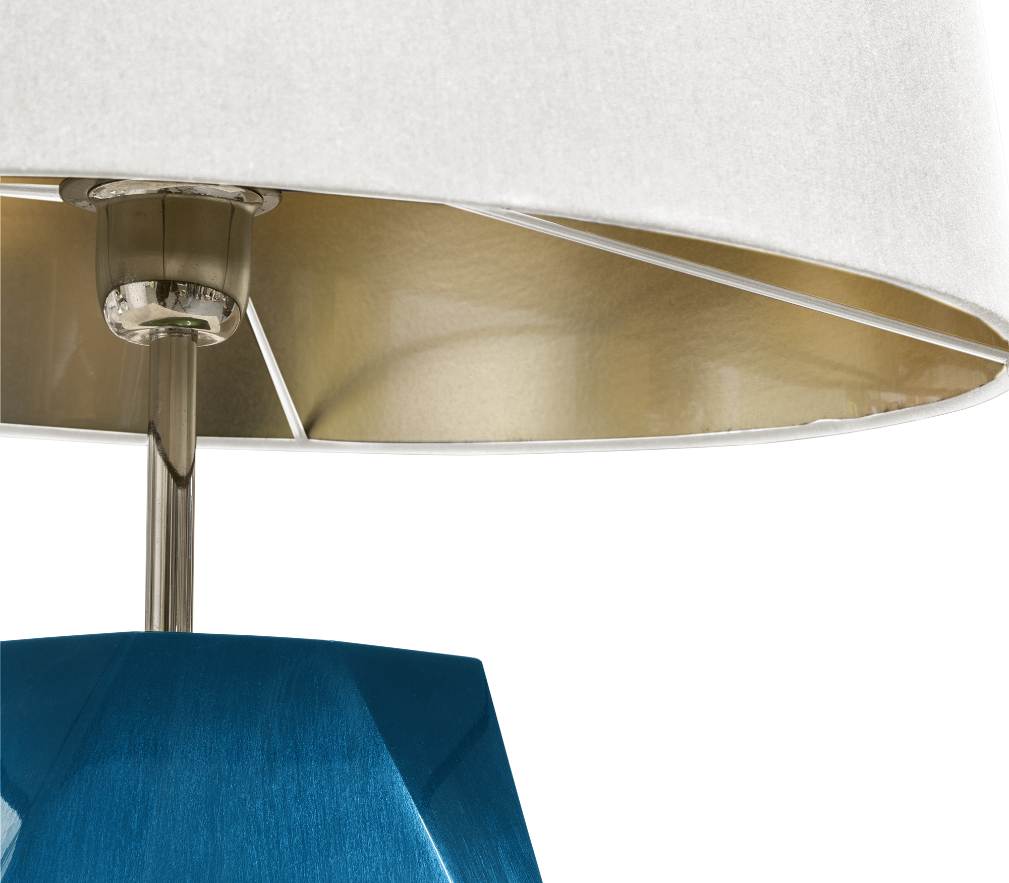 Essence kleine blauwe tafellamp