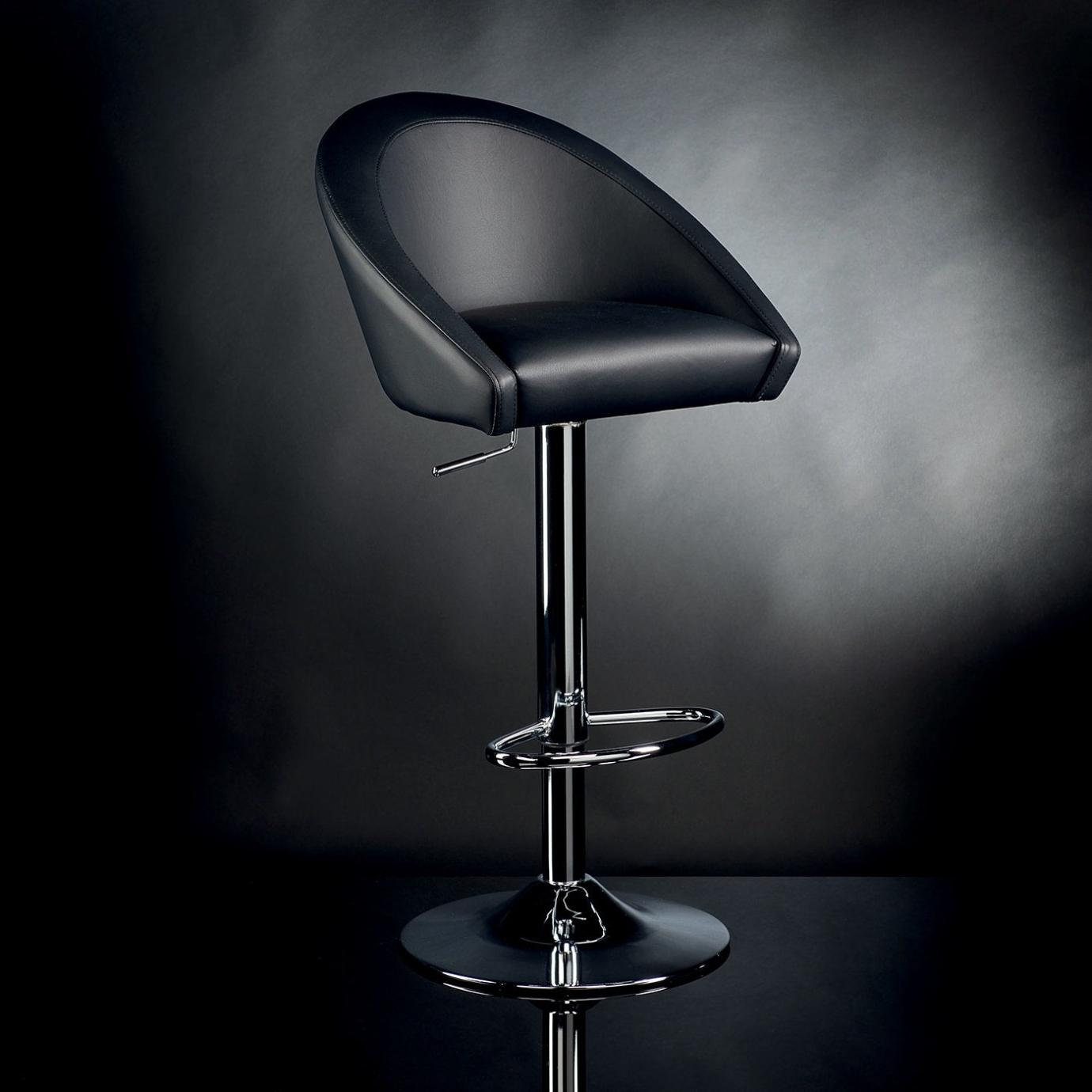 Tabouret de bar noir Rusty