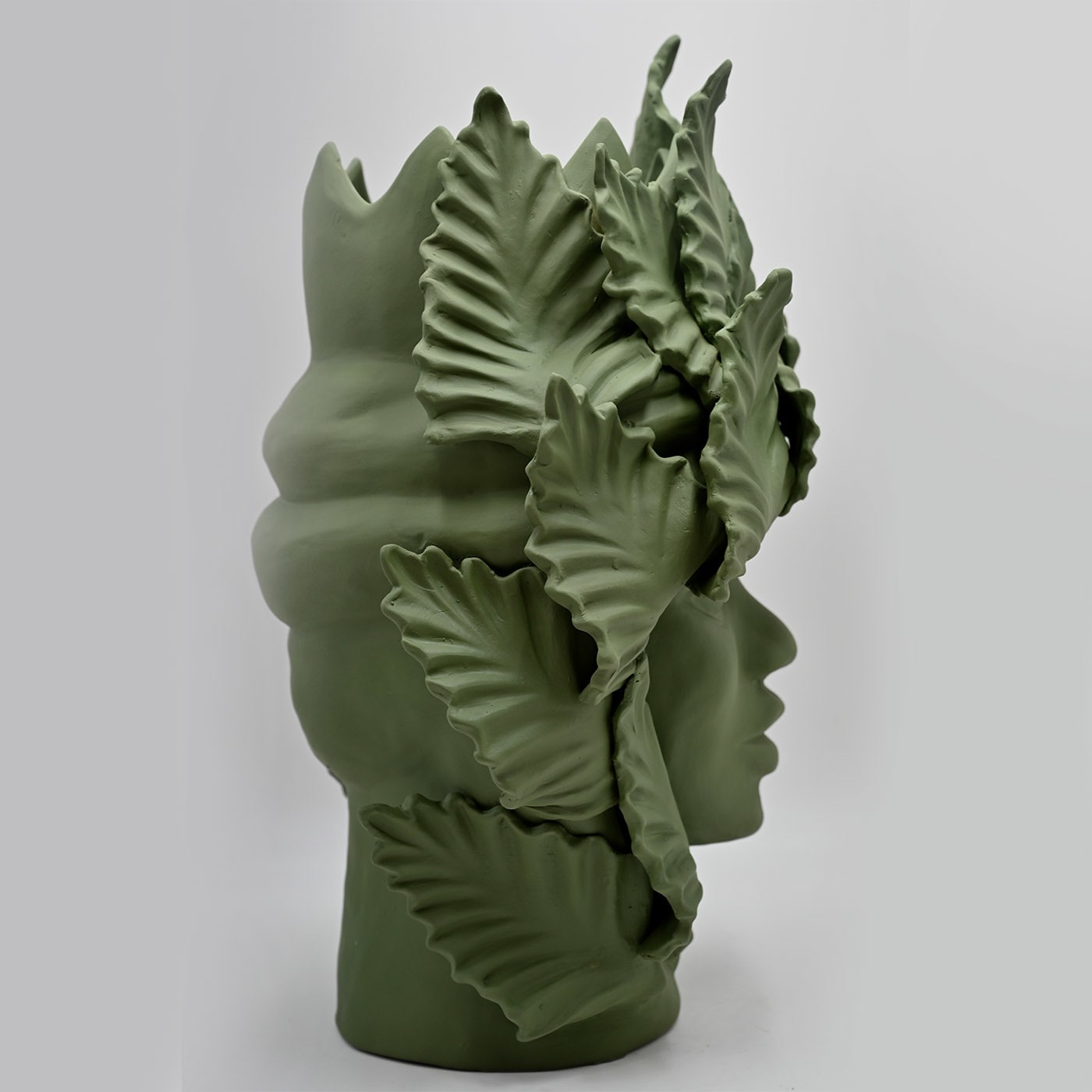 Sculpture mate verte Moorkop