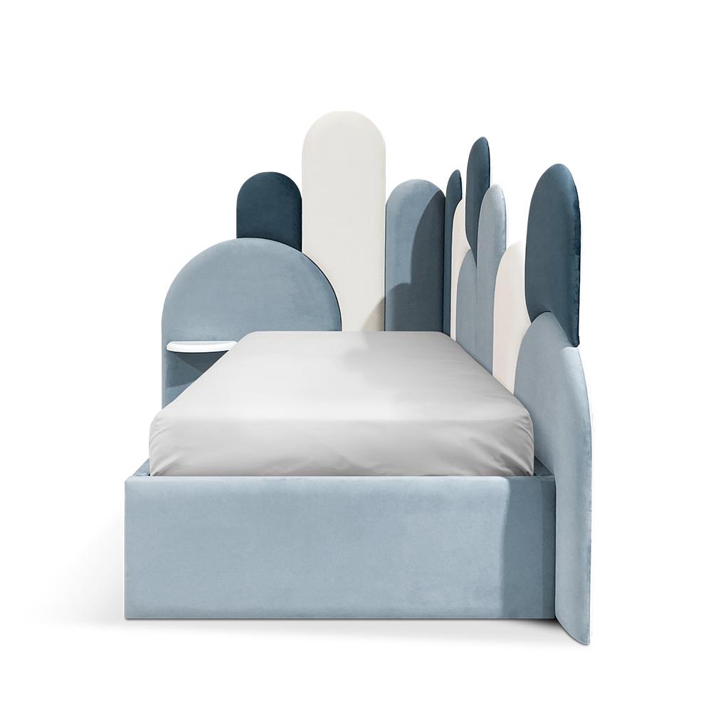 Gezellige haven hoek bed | Configuratie: 1 lade | Matrasmaat: 90 × 190 cm