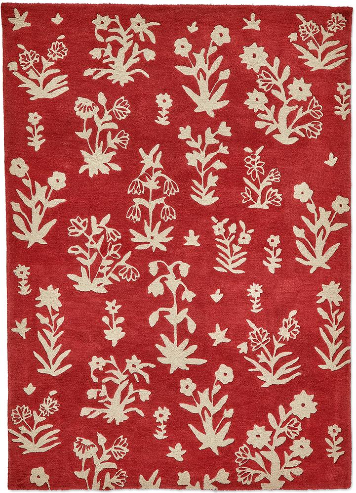Tapis Woodland Glade prune | Taille: 140 × 200 cm