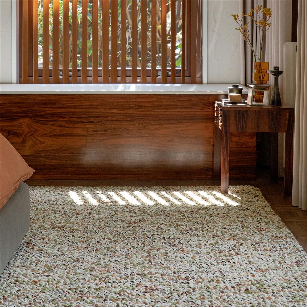 Marble pompoen vloerkleed | Maat: 170 × 240 cm