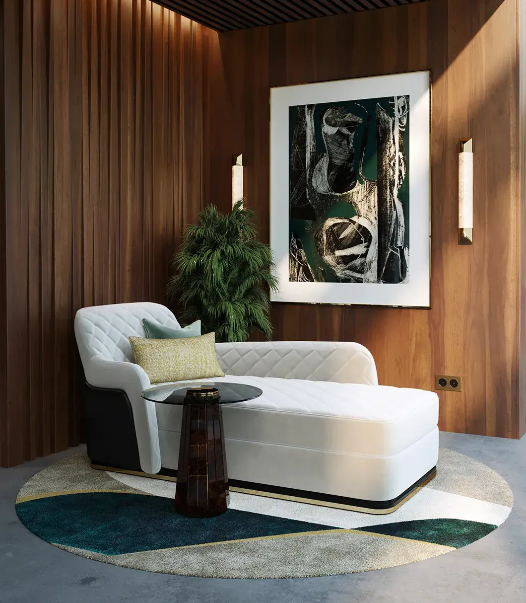 Chaise longue Regal - 1