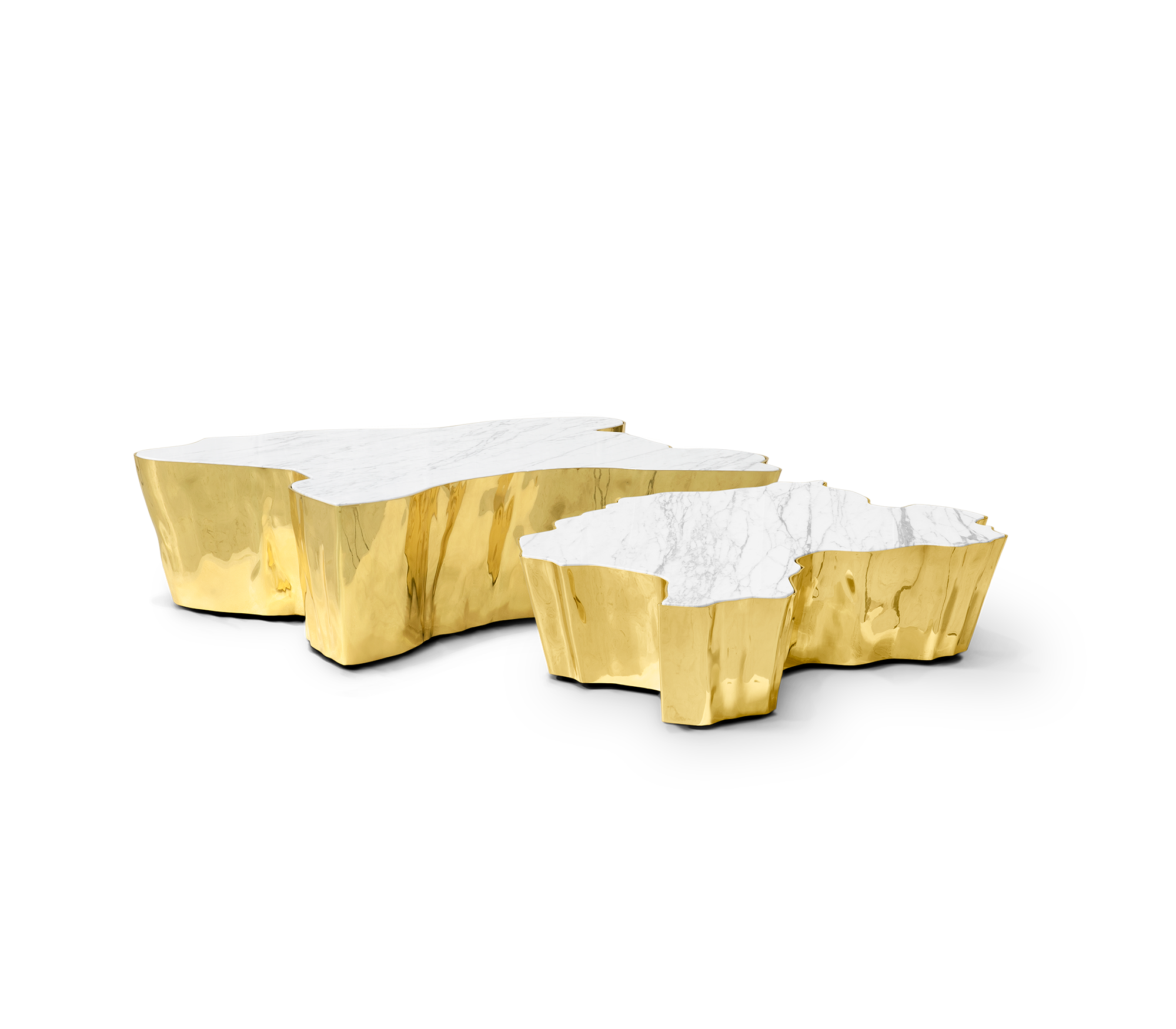 Paradise Calacatta salontafel | Afmetingen: B 123 × D 102 × H 30 cm Paradise Calacatta salontafel | Afmetingen: B 123 × D 102 × H 30 cm
