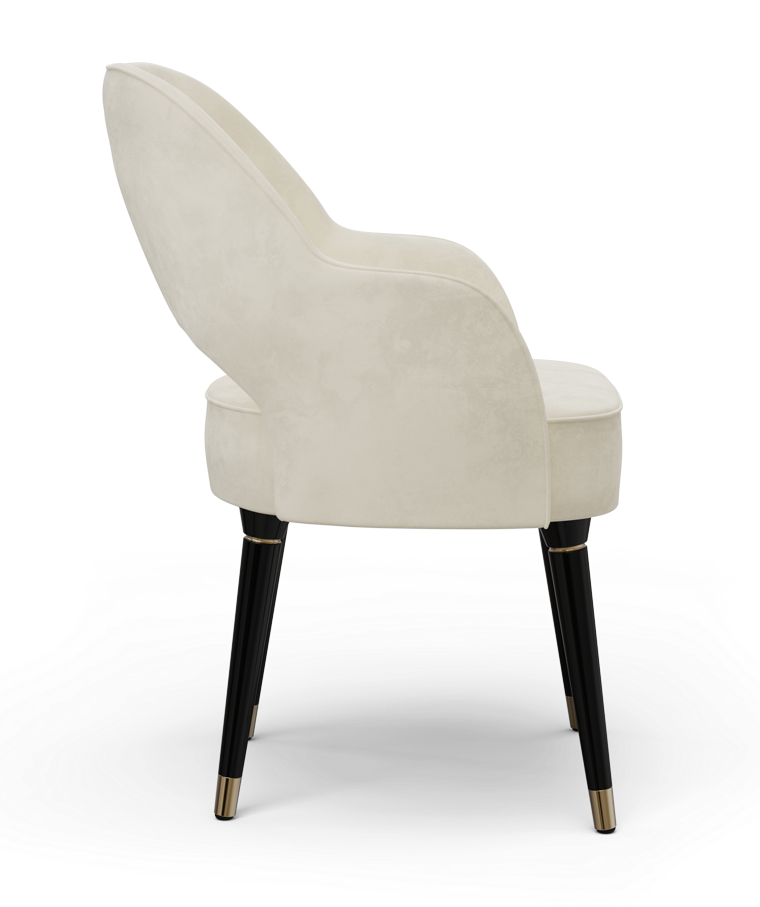 Chaise Colton avec accoudoirs