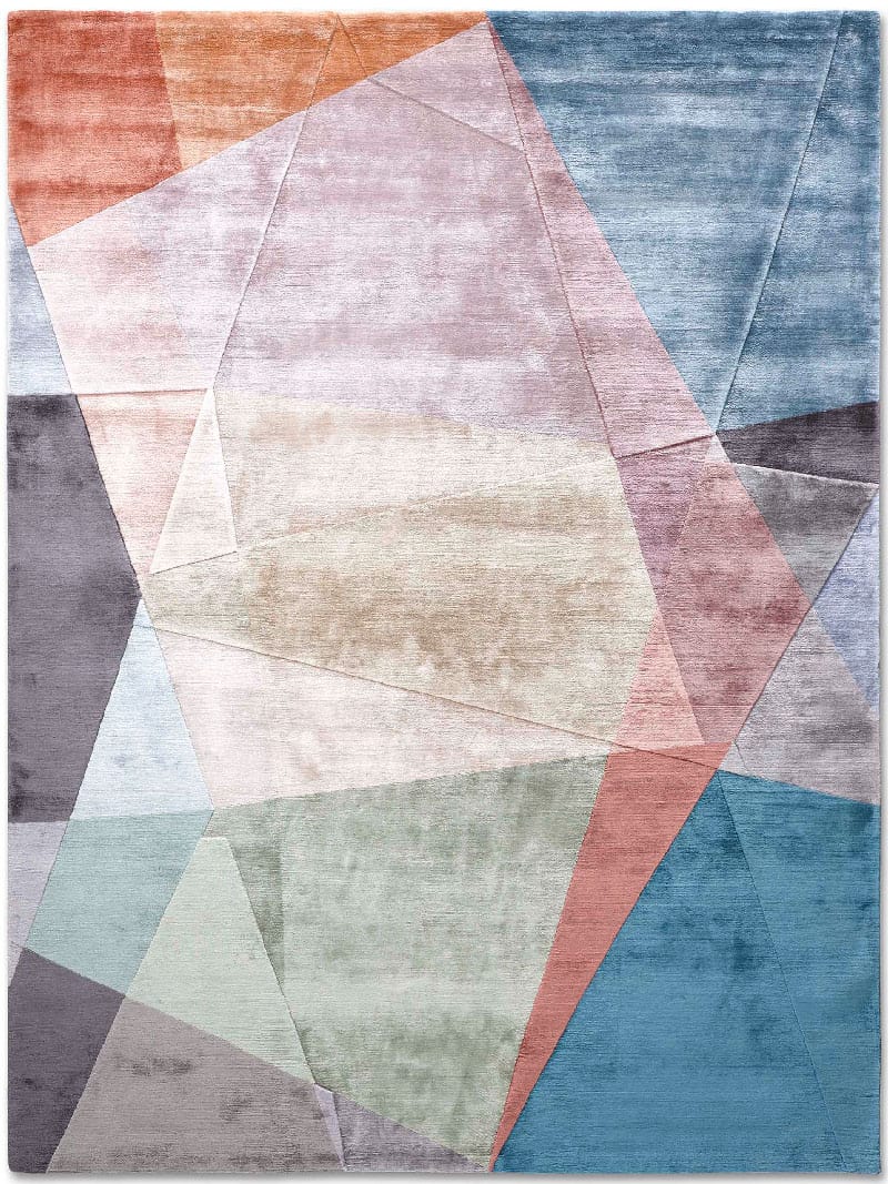 Tapis de luxe noué à la main Crystal