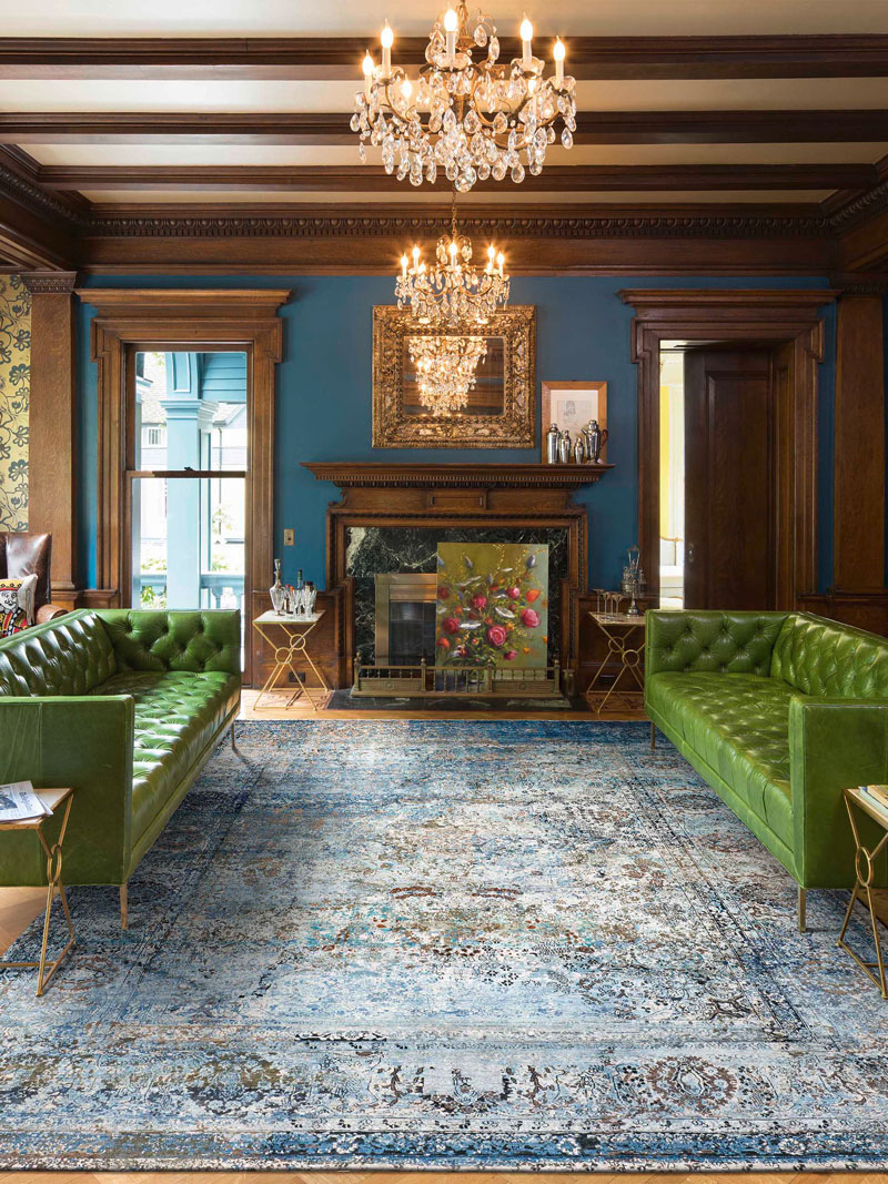 Tapis de luxe fait main Hundred Million | Taille: 274 × 365 cm