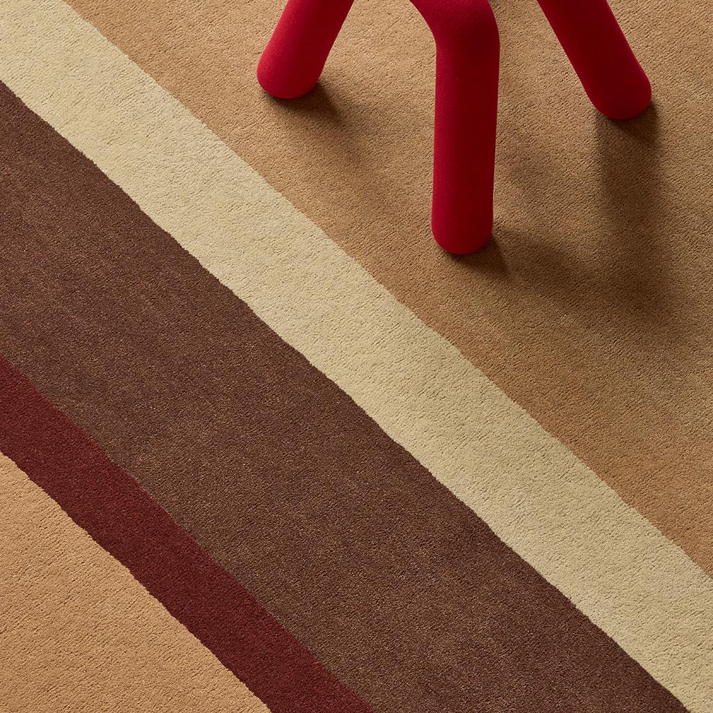 Tapis Decor Linear Ruby artisanal